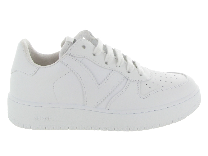 baskets et sneakers - Tendance - femme - Cuir - Blanc - Victoria5652601_2