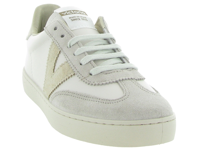 baskets et sneakers - Tendance - femme - Cuir - Beige - Victoria5652802_3