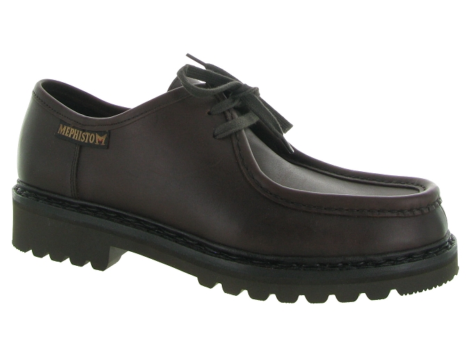 chaussures a lacets - Cérémonie - homme - Cuir - Marron - Mephisto5654201_2