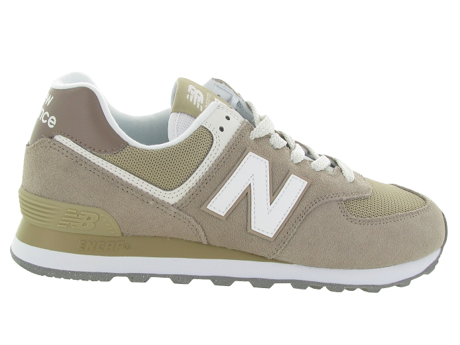 New balance baskets et sneakers u574esf taupe5654801_2