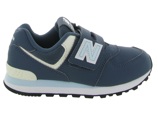 baskets et sneakers -  - junior fille - Cuir - Bleu Marine - New balance5655301_2