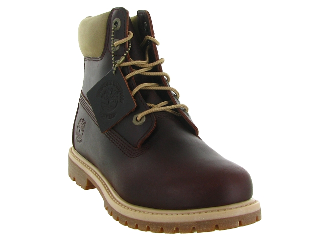 bottines et boots - Chelsea - femme - Cuir - Rouge - Timberland5664302_3