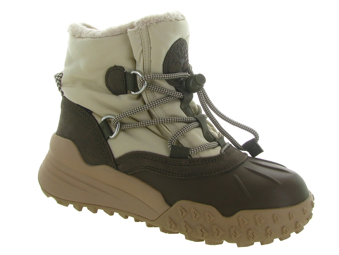 apres ski bottes fourrees -  - femme - Nylon - Beige - Timberland