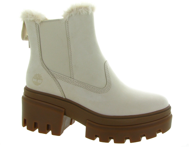 apres ski bottes fourrees - Chaussure neige - femme - Nubuck - Beige - Timberland