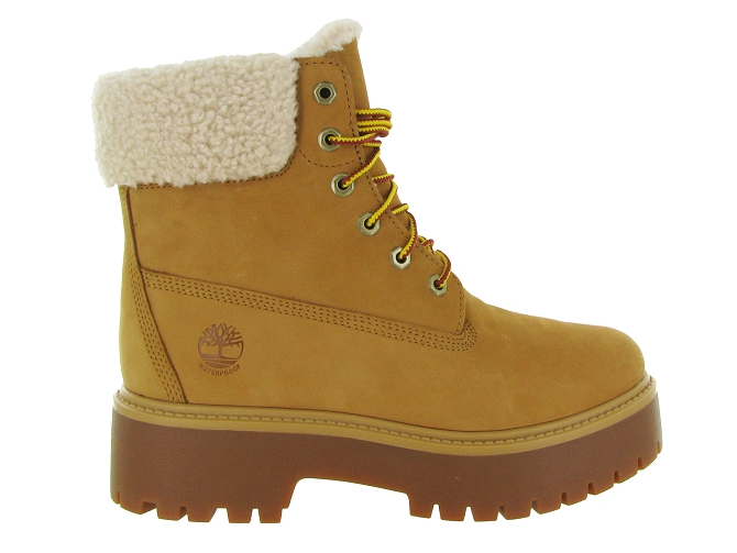 apres ski bottes fourrees - Chaussure neige - femme - Nubuck - Jaune - Timberland5664901_2