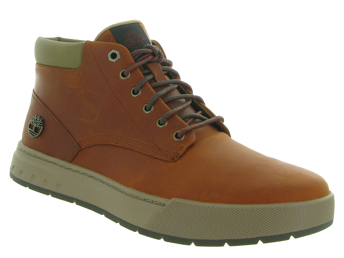 chaussures a lacets - Confort et décontracté - homme - Cuir - Marron - Timberland