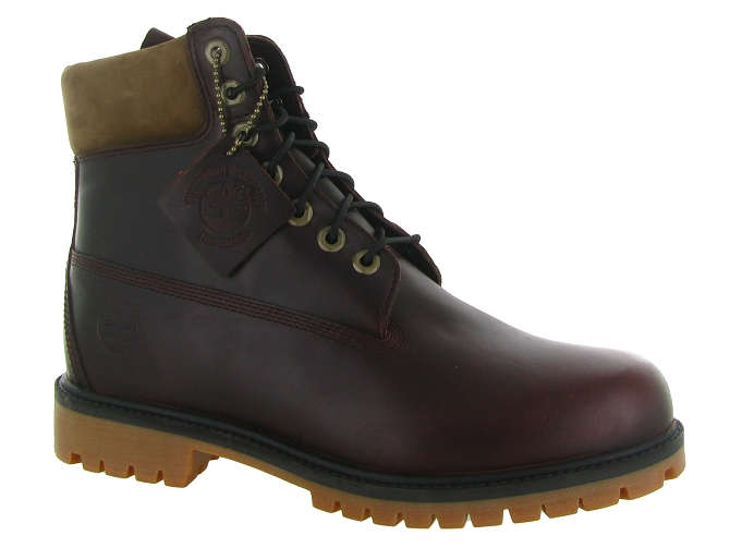 bottines et boots - Casual  - homme - Cuir - Bordeaux - Timberland