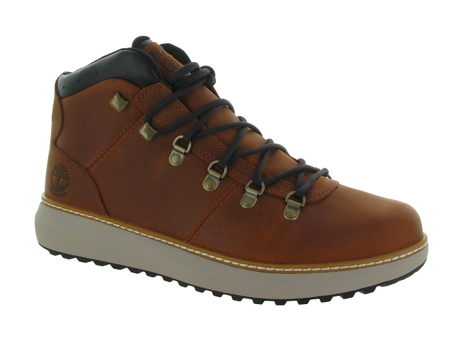 chaussures a lacets - Confort et décontracté - homme - Cuir - Marron - Timberland