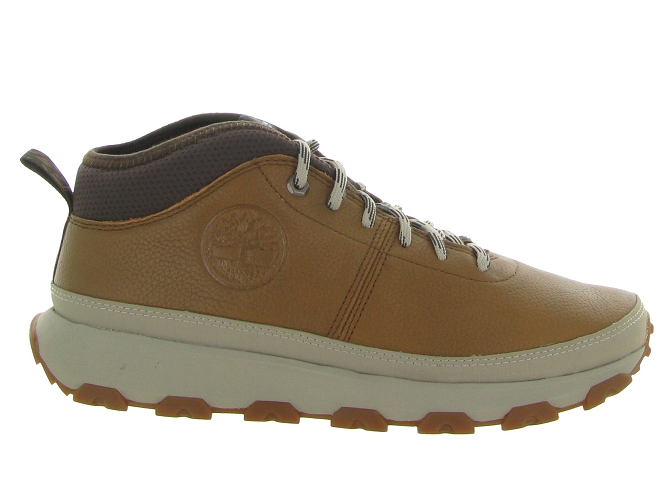 baskets et sneakers - Montante - homme - Cuir - Marron - Timberland5667602_2