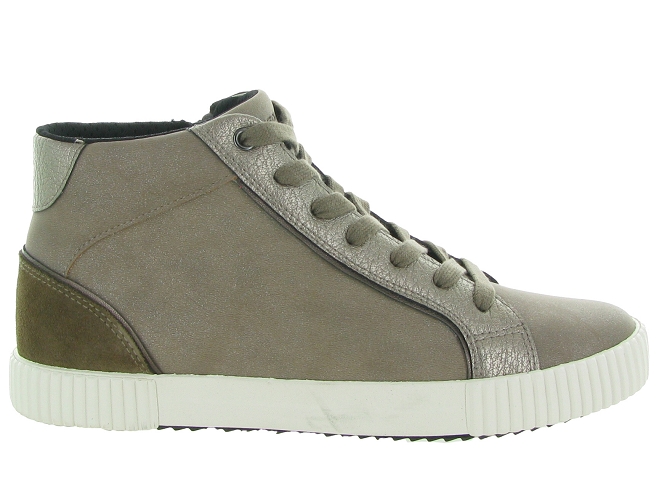 baskets et sneakers - Montante - femme - Synthétique - Taupe - Geox5668701_2