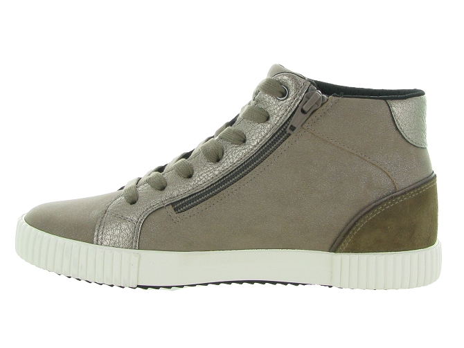 baskets et sneakers - Montante - femme - Synthétique - Taupe - Geox5668701_4