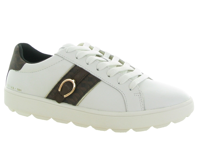 baskets et sneakers - Confort - femme - Synthétique - Blanc - Geox