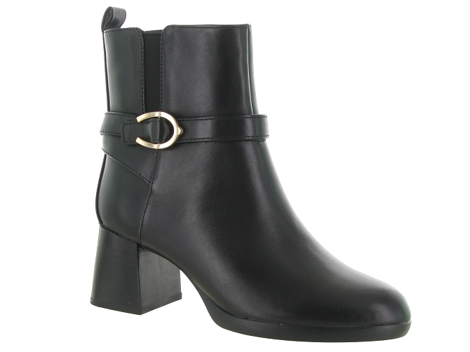 bottines et boots - Classique & Chic - femme - Cuir - Noir - Geox