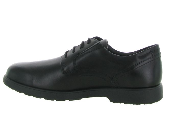 chaussures a lacets - Cérémonie - homme - Cuir - Noir - Geox5670201_4