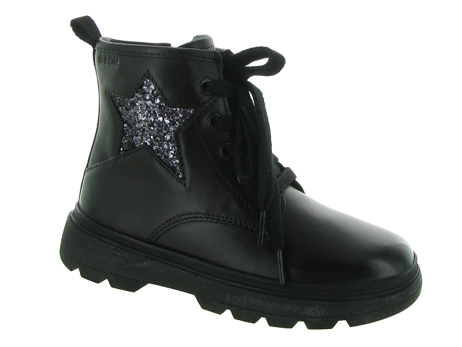 chaussures bebe du 18 au 27 -  - bebe fille - Cuir - Noir - Geox