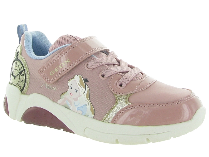 Geox baskets et sneakers j46m4e skylin rose