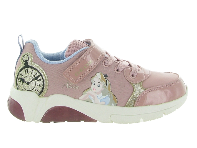 Geox baskets et sneakers j46m4e skylin rose5672101_2