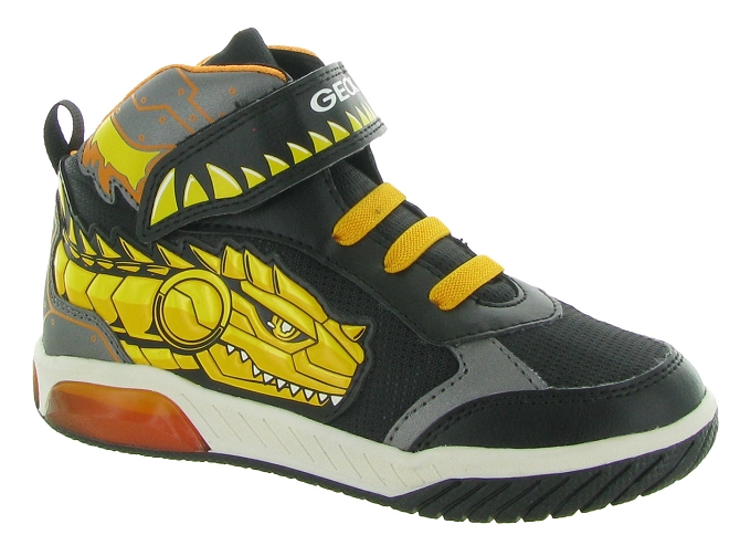 Geox baskets et sneakers j469ca inek boy noir