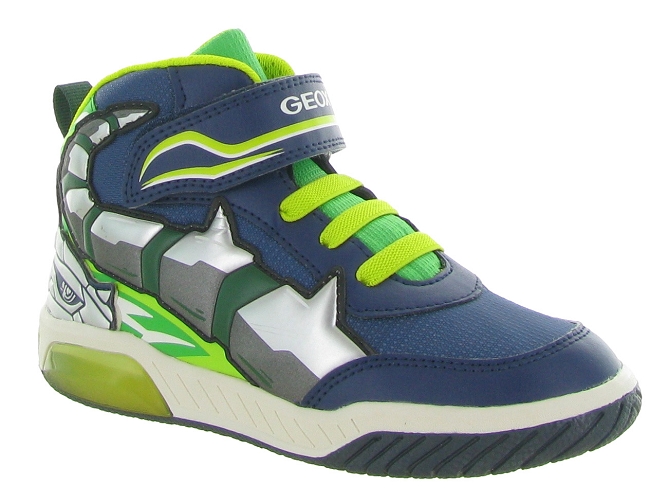 baskets et sneakers -  - junior garcon - Synthétique - Bleu - Geox