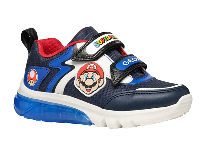 baskets et sneakers -  - junior garcon - Synthétique - Bleu - Geox