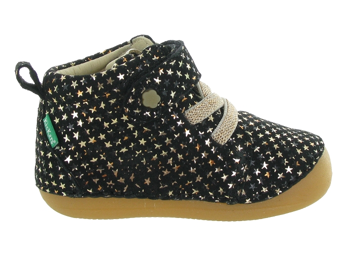 pre marche du 16 au 23 - Semelle souple - bebe fille - Cuir - Noir - Kickers5673602_2