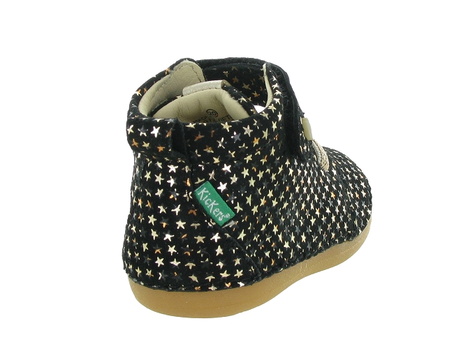 pre marche du 16 au 23 - Semelle souple - bebe fille - Cuir - Noir - Kickers5673602_5