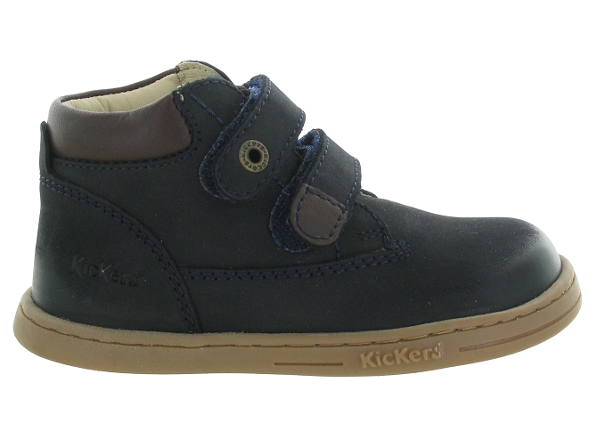 chaussures bebe du 18 au 27 -  - bebe garcon - Cuir - Bleu Marine - Kickers5674601_2