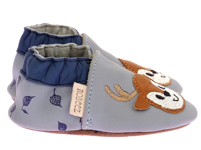 Robeez chaussons et pantoufles deerboy bleu ciel5674801_2