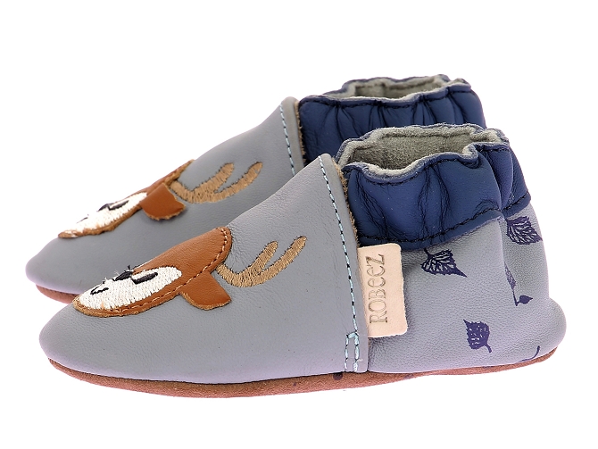 Robeez chaussons et pantoufles deerboy bleu ciel5674801_4