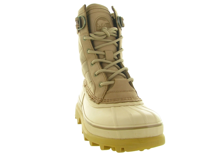 apres ski bottes fourrees - Bottine chaude - femme - Cuir - Beige - Sorel5675401_3