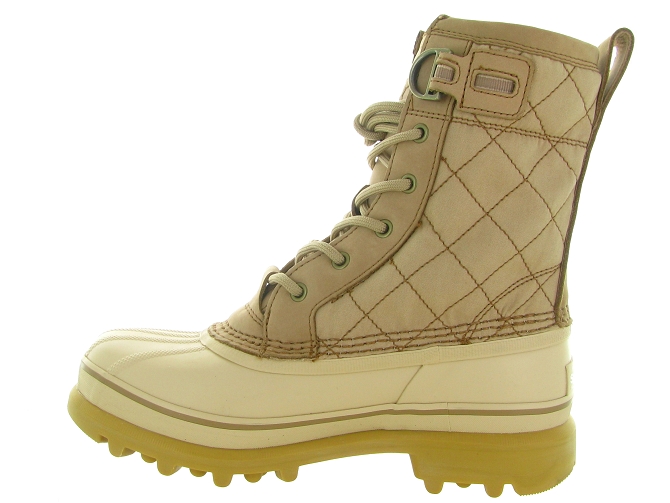 apres ski bottes fourrees - Bottine chaude - femme - Cuir - Beige - Sorel5675401_4