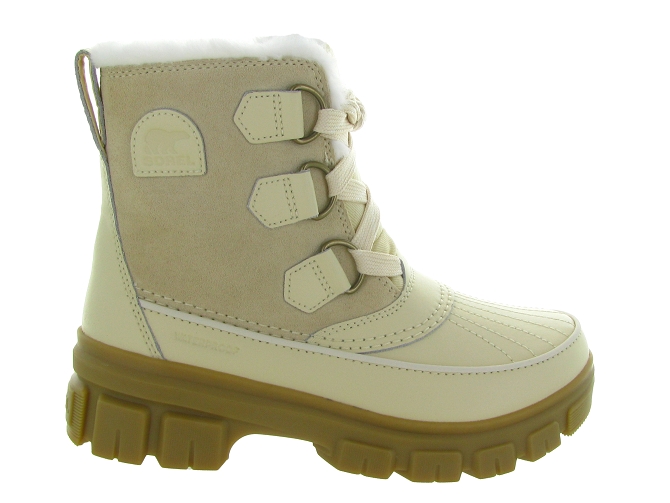 apres ski bottes fourrees - Bottine chaude - femme - Nubuck - Beige - Sorel5675502_2