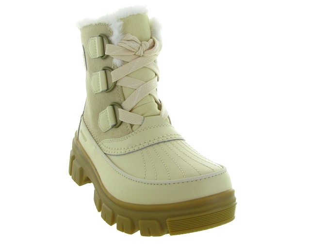 apres ski bottes fourrees - Bottine chaude - femme - Nubuck - Beige - Sorel5675502_3