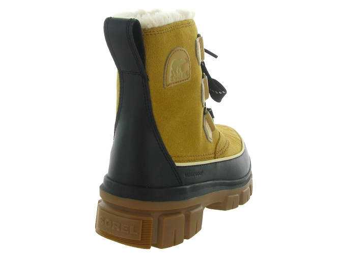 apres ski bottes fourrees - Bottine chaude - femme - Nubuck - Jaune - Sorel5675503_5