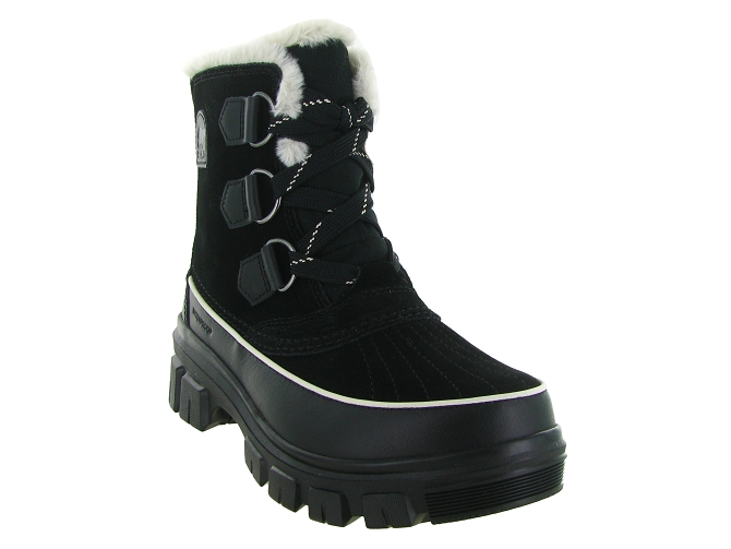 apres ski bottes fourrees - Bottine chaude - femme - Nubuck - Noir - Sorel5675504_3