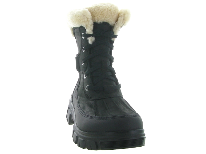 apres ski bottes fourrees - Bottine chaude - femme - Cuir - Noir - Sorel5675701_3