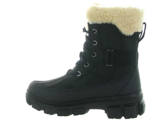 apres ski bottes fourrees - Bottine chaude - femme - Cuir - Noir - Sorel5675701_4