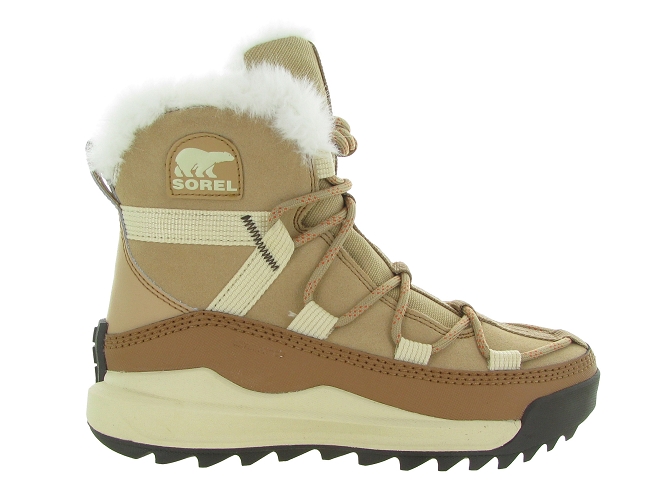 apres ski bottes fourrees - Chaussure neige - femme - Nubuck - Beige - Sorel5675902_2