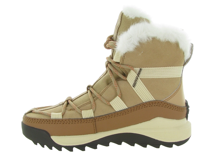 apres ski bottes fourrees - Chaussure neige - femme - Nubuck - Beige - Sorel5675902_4