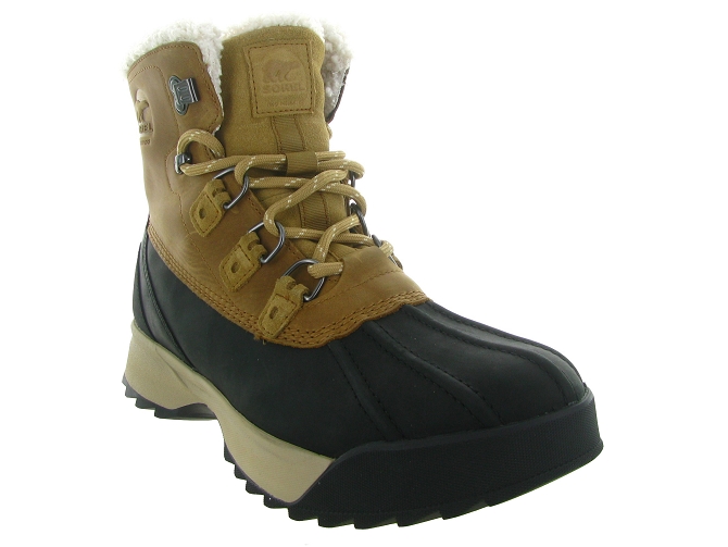 apres ski bottes fourrees - Chaussures neige - homme - Cuir - Camel - Sorel5676101_3