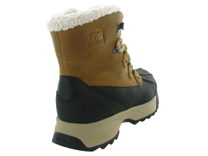 apres ski bottes fourrees - Chaussures neige - homme - Cuir - Camel - Sorel5676101_5