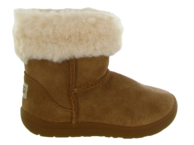 apres ski bottes fourrees -  - bebe fille - Nubuck - Marron - Ugg australia5676401_2