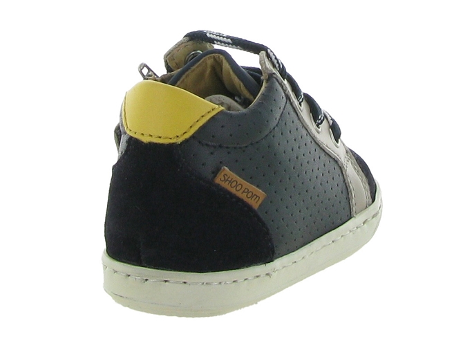 chaussures bebe du 18 au 27 -  - bebe garcon - Cuir - Bleu - Shoo pom5677301_5