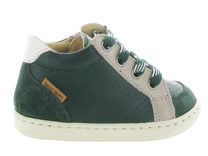 chaussures bebe du 18 au 27 -  - bebe garcon - Cuir - Vert - Shoo pom5677302_2