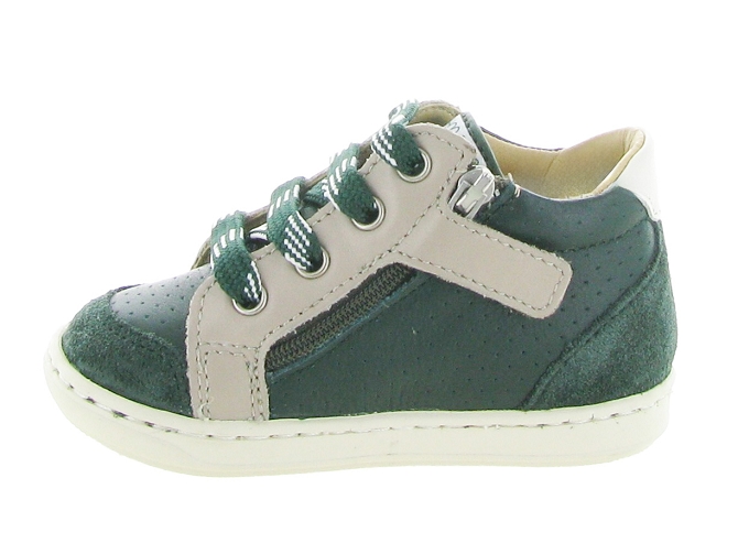 chaussures bebe du 18 au 27 -  - bebe garcon - Cuir - Vert - Shoo pom5677302_4