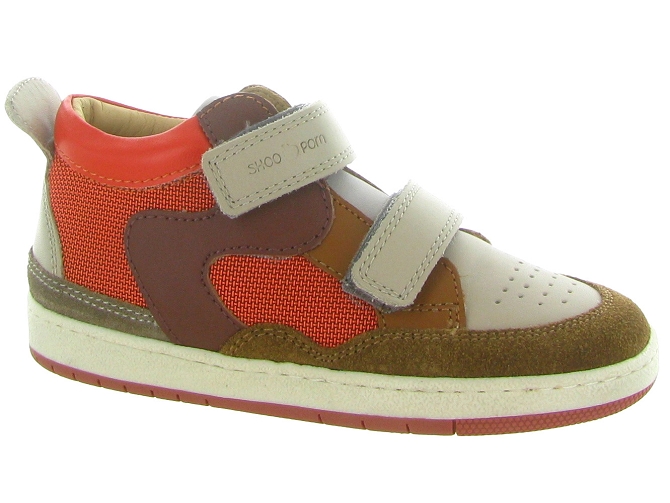 chaussures bebe du 18 au 27 -  - bebe garcon - Cuir - Marron - Shoo pom