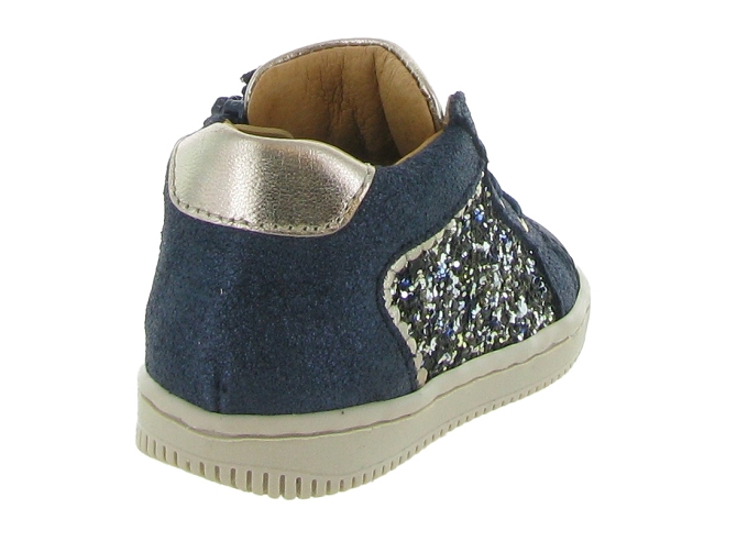 pre marche du 16 au 23 - Semelle souple - bebe fille - Cuir - Bleu - Babybotte5677801_5