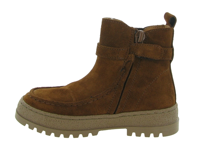 bottines et boots -  - junior fille - Nubuck - Marron - Babybotte5678601_4