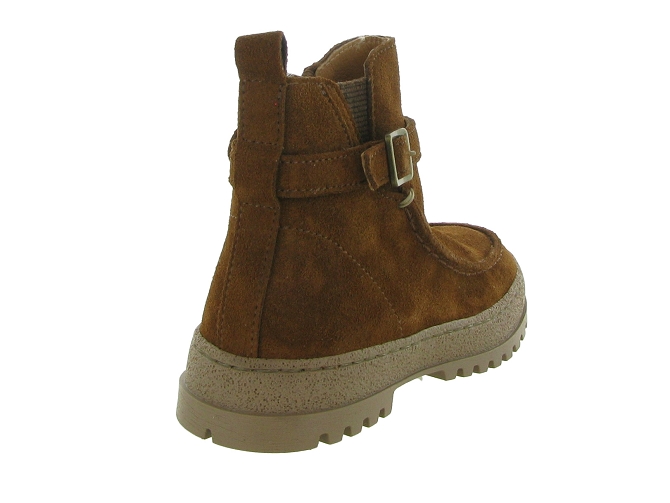 bottines et boots -  - junior fille - Nubuck - Marron - Babybotte5678601_5