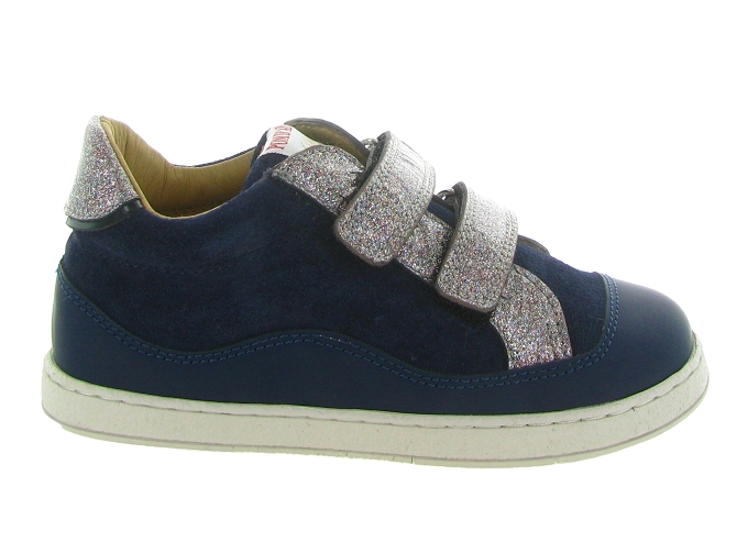 chaussures bebe du 18 au 27 -  - bebe fille - Nubuck - Bleu - Pom d api5682101_2